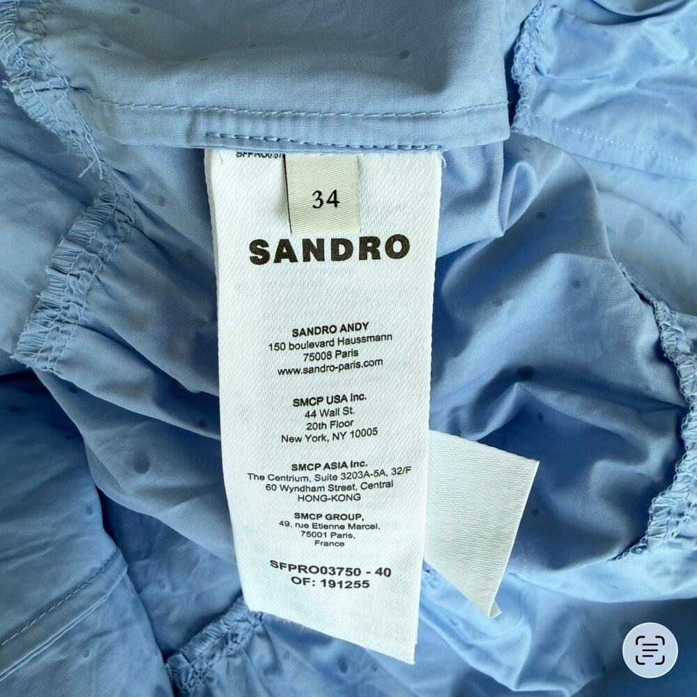 Sandro Azazel Rhinestone Maxi Dress - Picture 4 of 6